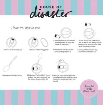 Preview: Reinigungsanleitung To Go Becher